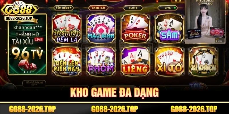 Bùng nổ mùa hè cùng kho game siêu hot tại GO88.