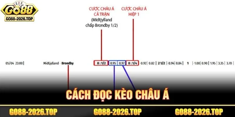 Cách đọc kèo bóng đá châu Á cực có nhiều tỷ lệ chấp.